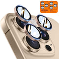 TOCOL for iPhone 14 Pro Max Camera Lens Protector/iPhone 14 Pro Camera Lens Protector Tempered Glass HD Individual Scratch Resistant Cover Accessories Case Friendly 2 Pack（Rose Gold） by TOCOL