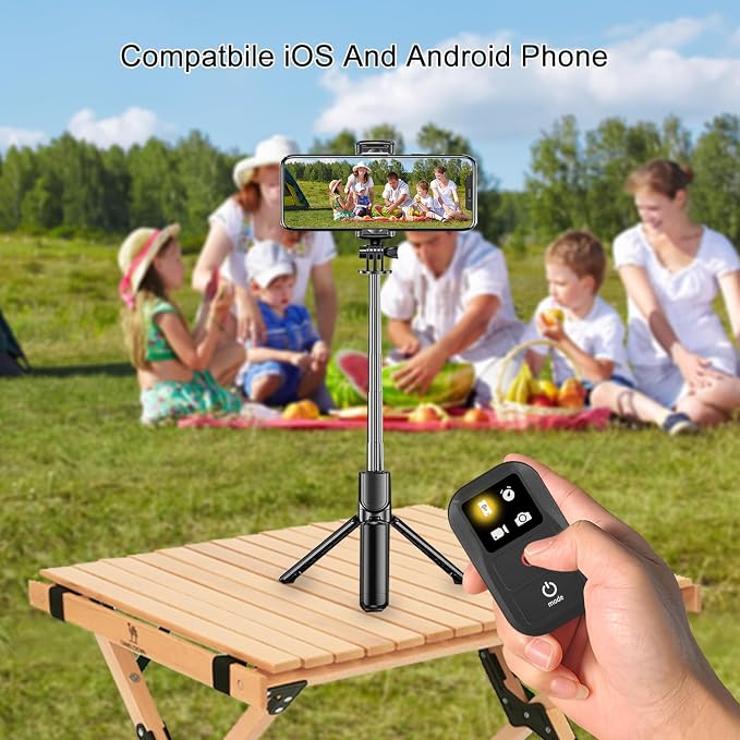 Suptig Wireless Remote Control for GoPro Hero 13/12/11/10/9/8 Black, Gopro Mission, Max, Max2, Phone, Built-in Rechargeable Battery - Image 8