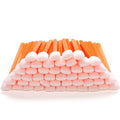 AAwipes Foam Sticks Cleaning Swabs (50 pcs 5.25" Large Rectangular Foam Tips, Orange) Cleanroom Cleaning Swab Sponge Stick for Inkjet Printer, Optical Instruments, General Cleaning (C714C) by AAWipes