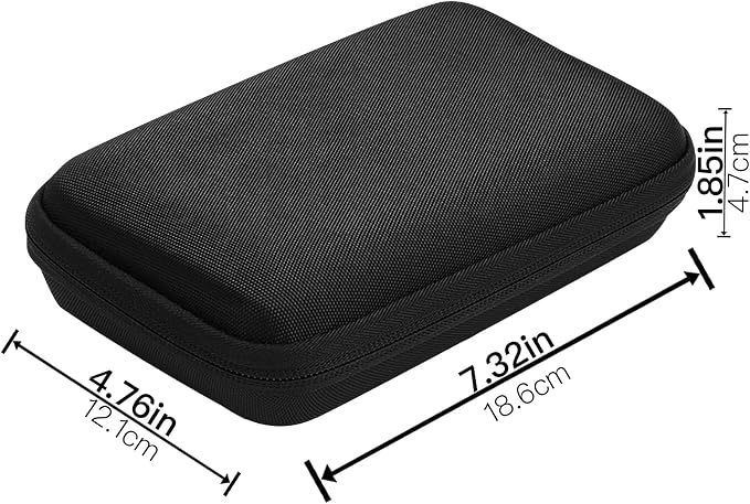 co2CREA Hard Case for Wildgame Innovations Trail Pad VU60, Black | Stealth Cam SD Card Reader Viewer 4.3" LCD Screen Compatibility, Space For Cables And Accessories, Organized Interior - Image 6