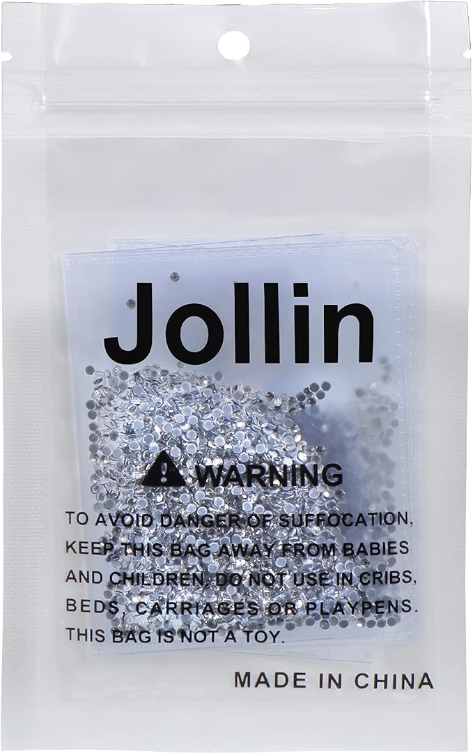 Jollin Hotfix Rhinestones Flatback Crystal Gems 2mm SS6, Crystal | 2880pcs Hot Fix Crystals Glass Rhinestones for Bedazzling, Crafting, Clothes, Shoes & Accessories DIY Decoration - Image 7