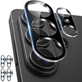 4 Pack for Samsung Galaxy S26 Ultra Camera Lens Screen Protector | 9H Tempered Glass Camera Lens Cover Decoration, Case Friendly, High Definition, Scratch-Resistant(Not for S25/S24) by MIUOLV