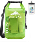 HEETA Dry Bag Waterproof Backpack with Phone Case 5L/10L/20L/30L/40L | Roll Top Lightweight Dry Storage Bag for Women Men, Travel Boating Kayaking Paddle Board Camping Beach Essentials Accessories by HEETA