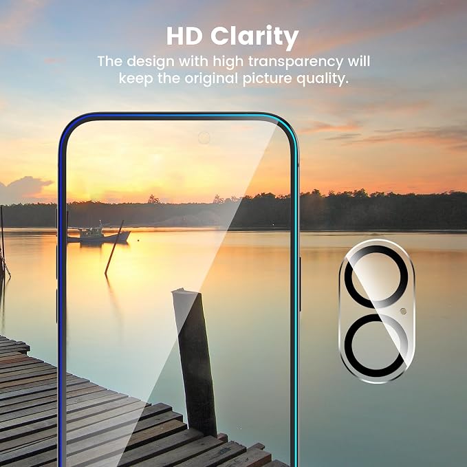 Maxdara for iPhone 17 Screen Protector (6.3 inches) | iPhone 17 Back Screen Protector and Front Screen Protector with Camera Protector, 9H Hardness - Image 8