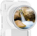 NEEWER 67mm Variable ND Filter, Slim HD ND2-32 Adjustable Neutral Density Filter Compatible with iPhone Android Samsung Camera Lens, Clip Not Included by Neewer