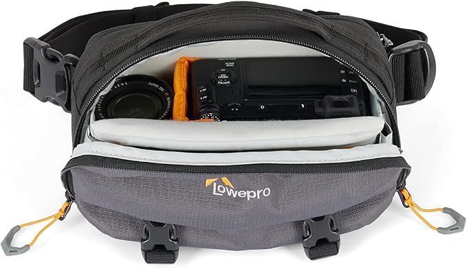 Lowepro Trekker Lite Hp 100, Compact Camera Backpack with Tablet Pocket, Camera Bag for Crop-Sensor Mirrorless, Ultracinch Compression System, Grey - Image 8