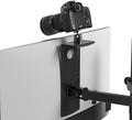 HumanCentric DSLR Monitor Mount Small, Desk Camera Mounting | Light Webcam, Microphone Shelf for Monitor VESA Arm, Replace Clamp Tripods, 100x100mm Patterns, Aluminum, Hardware Included by HumanCentric