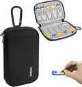 Flash Drive Case with Labels, 10 Slots Thumb Drive Holder, USB Case Organizer,for SanDisk/SamData/Samsung USB Flash Drives Jump Drive Memory Stick, SD Card, Black by Zealearn