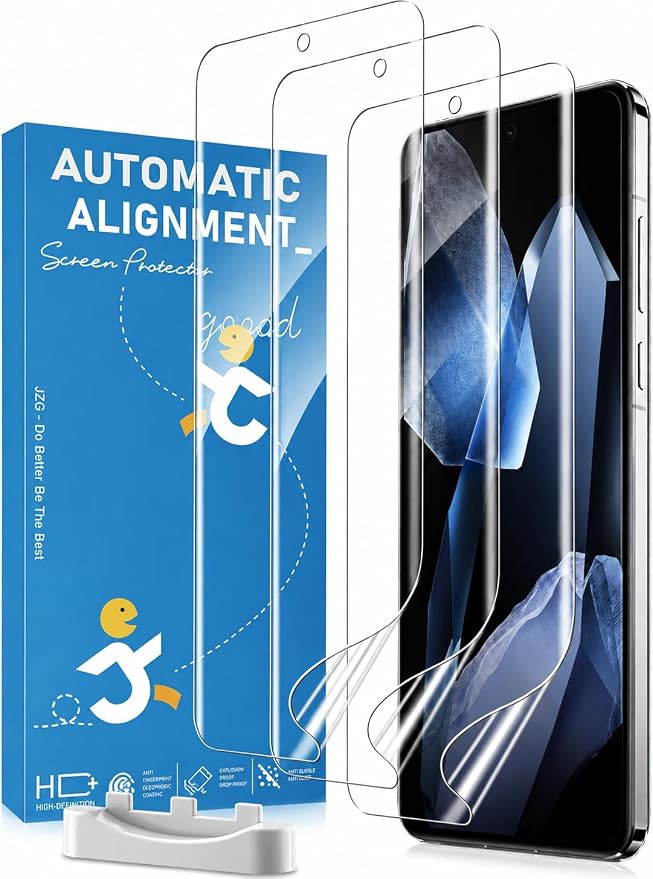 3 Pack for OnePlus 13 Screen Protector [Not Glass] | with Installation Frame,Support Fingerprint Unlock, Edge Coverage, Touch Sensitive, Anti-Scratch, Case Friendly by Unknown