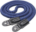 Paracord Camera Strap Long Camera Neck Shoulder Strap for SLR DSLR Digital Mirrorless Cameras 47inch/120cm Navy Blue by HITHUT