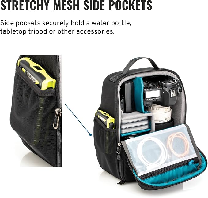 Tenba BYOB 10 DSLR Backpack Insert - Turns any bag into a camera bag for DSLR and Mirrorless cameras and lenses – Black (636-624) - Image 6