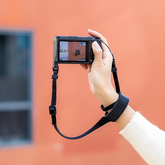 Camera Neck Strap w Leather Pad & Quick Release for GR IV III RX100 VII L10 | Camera Shoulder Strap for Ricoh GR IIIx HDF GRIV GRIII, RX100 VI V VA IV III Lumix L10,for Polaroid Go Now Gen 3rd D-LUX 8 7 - Image 9
