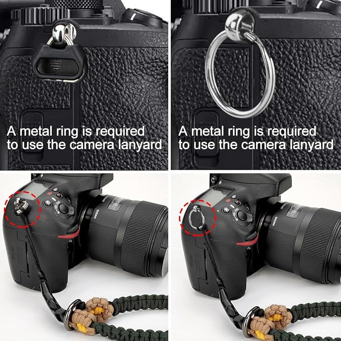 VICHUNHO Camera Wrist Strap, Secure & Adjustable DSLR Camera Hand Strap, Sling, Lanyard, Accessories - Image 6