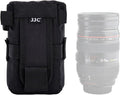 JJC L Camera Lens Pouch for NIKKOR 70-300mm Fuji XF 70-300mm Lens | Fits lens 3.1 x 6.1" for CANON EF 100-300, 75-300mm, NIKKOR Z 24-70mm, 70-180mm, Fuji XF 80mm, 16-55mm, TAMRON SP AF 10-24mm by JJC