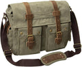 Men's Lightweight Vintage Waterproof Canvas DSLR SLR Shockproof Camera Shoulder Messenger Bag Sling Bag by Pleasepurchaseimmediately