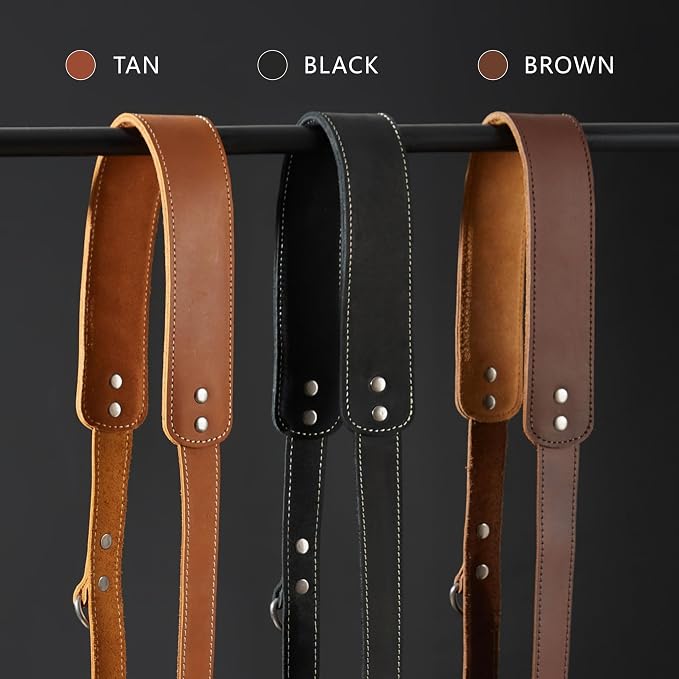 Padwa Lifestyle Dark Brown Single Camera Harness Strap for One Camera - Professional Single Full Grain Leather Cowhide Camera Harness,Quick Release Gear DSLR Camera Straps for Photographers - Image 7