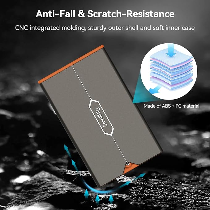 SMALLRIG Memory Card Storage Case, 8 Slot SD Card Holder | for Micro SD/SIM Cards Anti-Shock, Anti-Fall, Scratch-Resistant, Suitable for Photographers- 4107 - Image 5