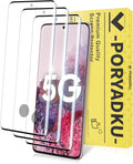 3 Pack for Samsung Galaxy S20 Screen Protector | Fingerprint Compatible, 9H Tempered Glass Full Coverage, Anti-Scratch, Case Friendly, HD Clear, Bubble-Free by MoShieldwishscreen