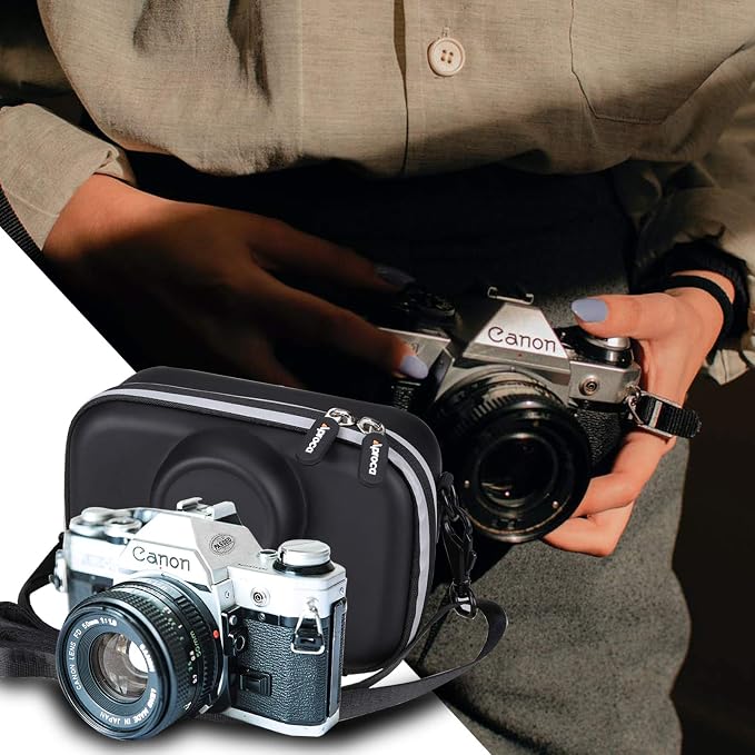 Aproca Case Compatible with Canon AE-1 35mm SLR Camera, Portable Hard Storage Bag (Case Only) - Image 4