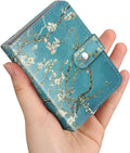 Fintie Mini Photos Album Book for 2x3 Inch Films - 52 Pockets Small Albums | For Fujifilm Instax Mini, Polaroid Hi-Print Pictures, Portable Kpop Photocard Holder, Travel Memory Book, Blossom by Fintie