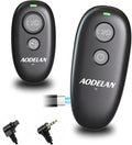 Upgraded Rechargeable Wireless Camera Remote Control Shutter Release | for Canon EOS RP, R6 Mark II, Rebel T7, T6, T5, T3, SL2, R5, R8, R10, R100, 5D Mark II III IV, 6D Mark II, 7D Mark II by AODELAN