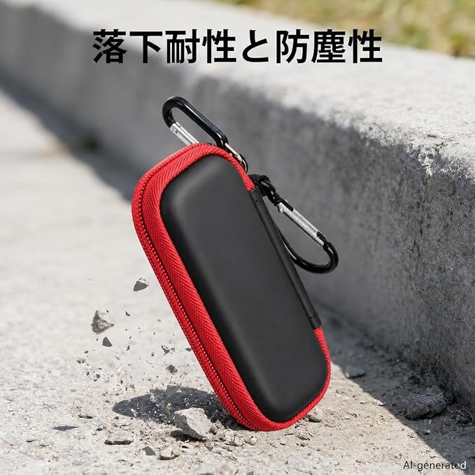 USB Flash Drive Case for SanDisk for Samsung, for SD/SDXC/SDHC Memory Cards | for Buffalo External 1.0TB Portable SSD, Mini Electronic Accessories Organizer, Office/Travel Use, Thumb Drive Bag Only - Image 6