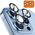 TOCOL Camera Lens Protector for iPhone 13 Pro Max/iPhone 13 Pro Tempered Glass HD Individual Scratch Resistant Camera Cover Accessories Case Friendly 2 Pack（Sierra Blue） by TOCOL