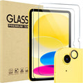 ProCase 2 Pcs Screen Protector for iPad A16 10th with Camera Lens Protector | Tempered Glass for 11" iPad 2025 11th & 10.9 10th Generation -Yellow by ProCase