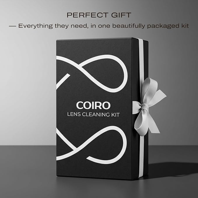 С Coiro Camera Lens Cleaning Kit – Camera Air Blower, Lens Cleaner Spray 100ml, Soft Brush, Wet Wipes & Cloth – DSLR Mirrorless Camera Cleaner - Image 7