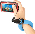 JJC Camera Floating Wrist Strap for Kodak Pixpro WPZ2 Nikon W300 W150, Blue | for Olympus TG-7 TG7 TG-6 TG6 TG-5 TG5 TG-4 Pentax WG-90 Fujifilm FinePix XP140 XP130 XP90 XP80 Canon D30 Gopro Hero 13 12 11 by JJC
