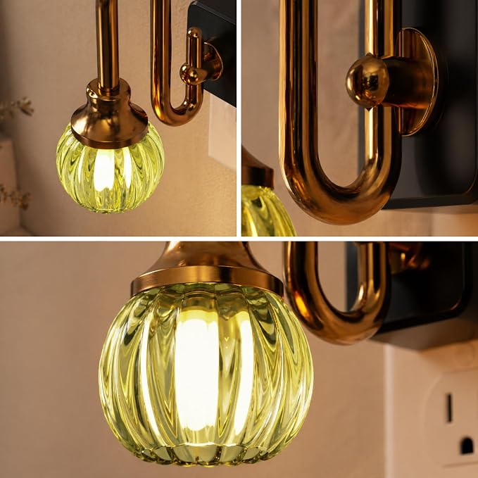 JandCase Night Light, Night Lights Plug into Wall Green Tulip 2 Pack | LED Nightlight, 0-100LM Dimmable Nightlights, Dusk to Dawn Sensor, 1W Vintage Nite Light for Bathroom Hallway Gift Decor - Image 7