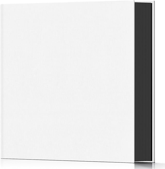 Popotop Photo Album 4x6 600 Pockets for Wedding Gifts,Linen Hardcover Picture Albums for Family Anniversary Baby Vacation Pictures by Popotop