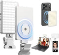 SmallRig M3 Magnetic Selfie Phone Light with Clip, Portable Light | 2000mAh, 120 LEDs, 2700K-6500K, for Content Creators Video Recording, for iPhone/Laptop/Camera/Webcam (White) - 5640 by SmallRig