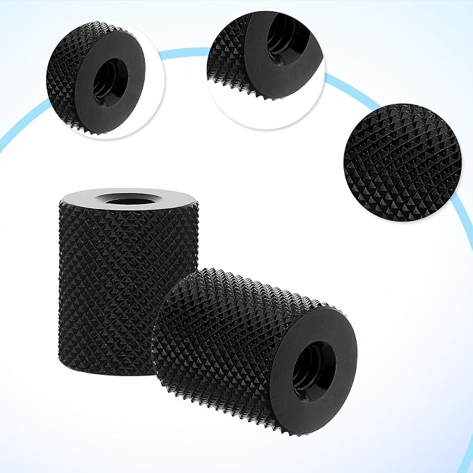4 Pcs Double Female Thread Tripod Cylinder Adapter Screw 1/4 to 1/4 with Center 1/4-20 Thread Photography Equipment Camera Tripod Nut Accessories Suitable for Electric Rails and Light Stands - Image 6