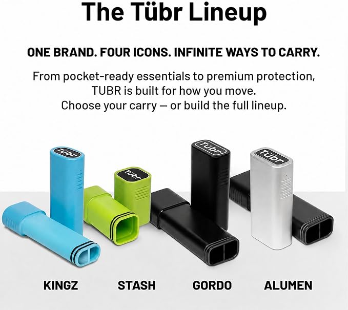 TUBR Gordo 35mm Film Case - Airtight Dual Chamber for 6 Rolls - Raven | Water Resistant, Crush Resistant Protective Holder, Camera Film Storage & Travel Accessories Carry Case & Container - Image 9
