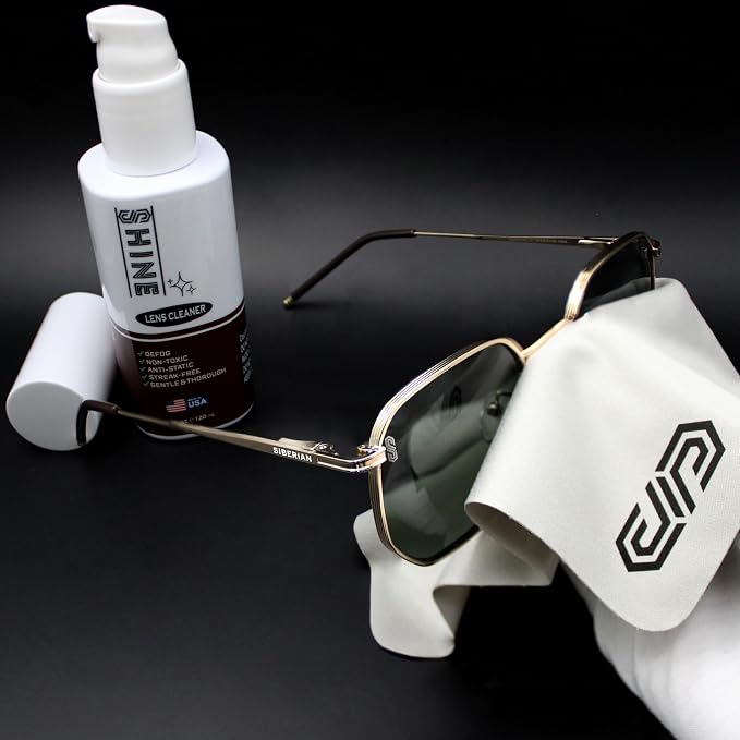 SIBERIAN Shine Liquid Cleaner 0.5oz Spray Made in USA + (1) Fabric Cloth for Camera, Electronic Devices, Eyewear Lenses Compact 15ml Travel - Image 4