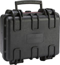 Amazon Basics Hard Camera Case, Small, Black, Solid, 12"L x 11"W x 6"H by AmazonBasics
