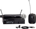 Shure SLXD124/85 Combo Wireless Handheld and Lavalier Microphone System - G58 Band by Shure