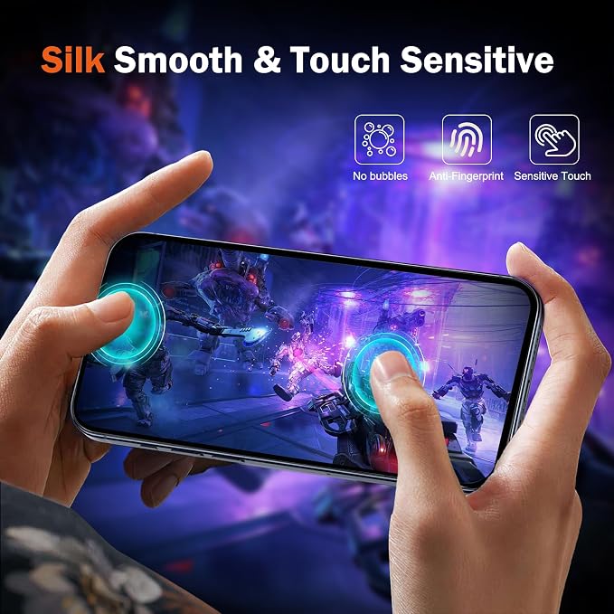 Ferilinso Screen Protector for Google Pixel Pro 11 mm Glass Case Friendly | 3 Pack, 9H+ Military-Grade Shatterproof, HD Clear, Easy Installation Bubble Free, with Camera Lens Protector - Image 5