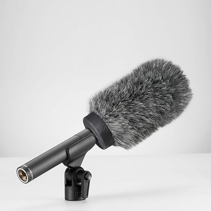 YOUSHARES Deadcat Windscreen for Rode NTG1, NTG2, Audio-Technica AT897 Shotgun Microphones, Wind Muff Up to 5.5" Long - Image 7