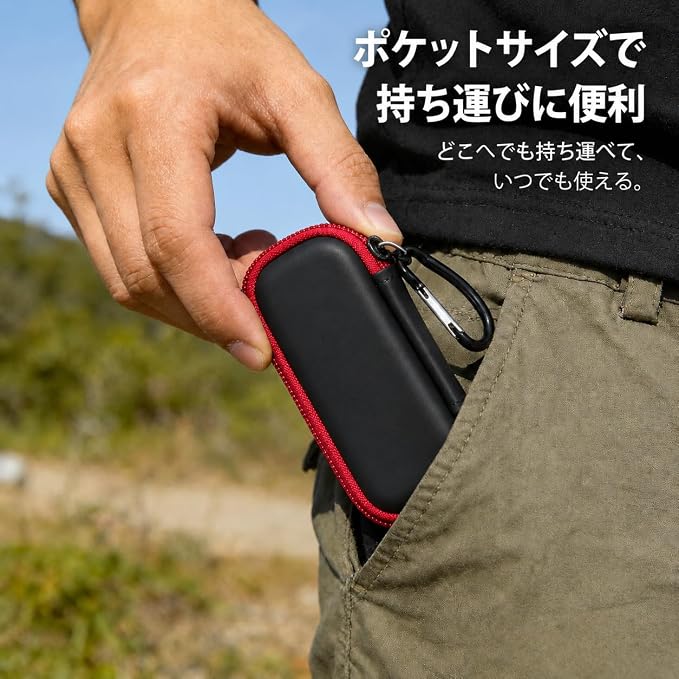 USB Flash Drive Case for SanDisk for Samsung, for SD/SDXC/SDHC Memory Cards | for Buffalo External 1.0TB Portable SSD, Mini Electronic Accessories Organizer, Office/Travel Use, Thumb Drive Bag Only - Image 7