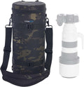 ZZQ&CCF Camera Lens Case Pouch Bag for Sony FE 200-600mm F5.6-6.3 G OSS Water Resistant Protective Camera Lens Pouch for Super Telephoto Zoom Lens #Black Camo by ZZQCCF
