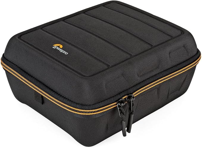 Lowepro Hardside CS 80 Case for Small Drone, Mirrorless Cameras, Larger Over-Ear Headphones, 22 x 10.2 x 24.5 cm, Black - Image 4