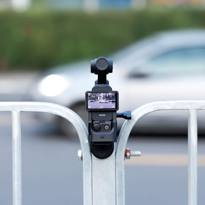 JJC Expansion Adapter with Magnetic Base for DJI Osmo Pocket 4 3 Xtra Muse | Protective Cage with Cold Shoe & Detachable Magnetic Stand,Expansion Adapter Holder - Image 7