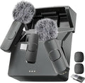 Mini Mic Pro (Latest Model – #1 Microphone for iPhone & Android, Wireless Mini Microphone, Clear Voice, Noise Cancelling, Lavalier Mic for TikTok, YouTube & Interviews (with Charging Case) by MiniMicPro