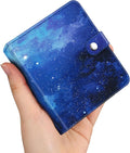 Fintie Small Photo Album Book for 3.5x4.25" Polaroid Films - 52 Pockets | For Polaoird I-Type/600/Sx-70 Films, Fujifilm Instax Wide Pictures Albums Book, Boys & Girls Memory Keepsakes, Starry Sky by Fintie
