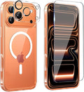 for iPhone 17 Pro Case Clear,Magnetic iPhone 17Pro Case with Screen Protector & Camera Protector [Compatible with MagSafe], Shockproof TPU Cover for iPhone Pro 17 Phone Cases-Transparent by Unknown