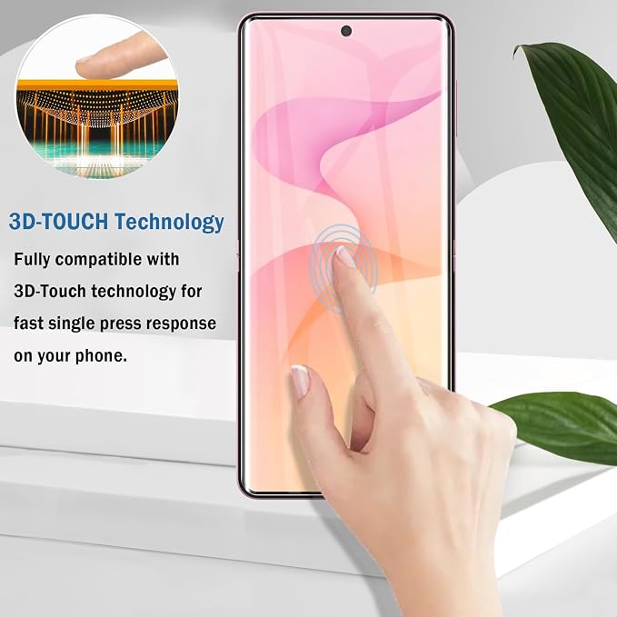 2+2 Pack Soft Flexible TPU Film Screen Protector for Samsung Galaxy Z Flip 8/Z Flip8 & Front Tempered Glass Screen Protector, HD Clear,Support Fingerprint Unlock,with Easy Installation Alignment Tool - Image 5