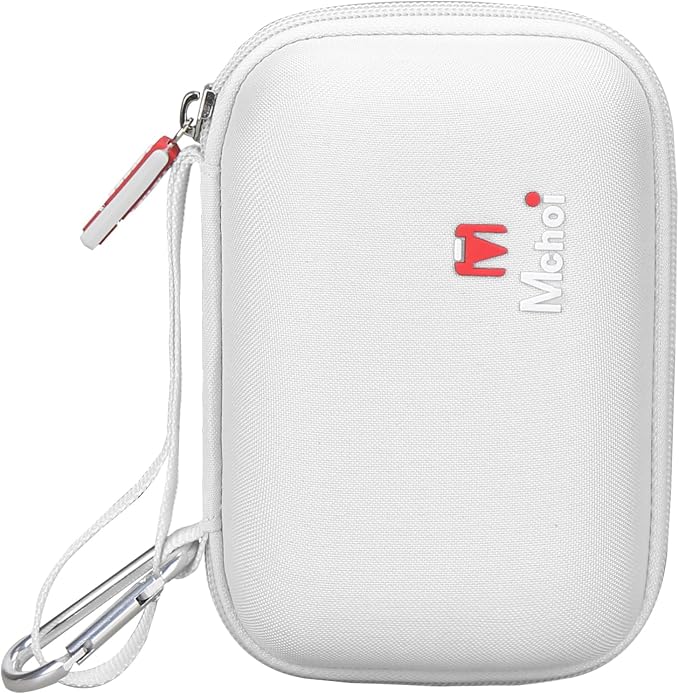 Mchoi Hard Storage Case Fits for Fujifilm Mini Link 3 2 1 Smartphone Printer, Case Only, Clay White - Image 6