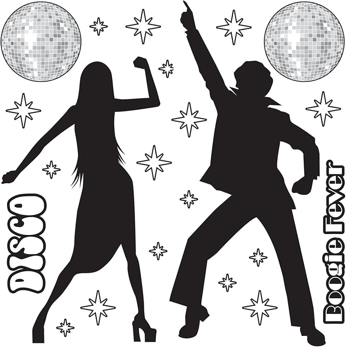 Disco Props Party Accessory (1 count) (22/Pkg) by Beistle